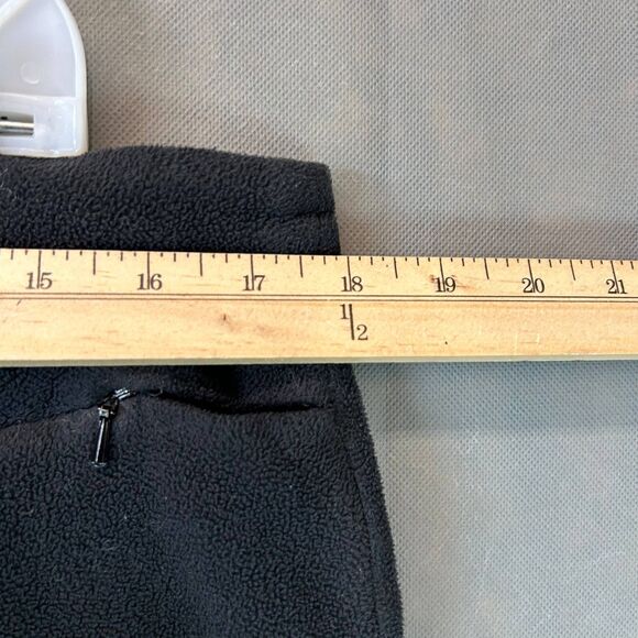 The North Face Polartec Fleece Pants Women's Medium Black Soft Warm Outdoor - Picture 6 of 7
